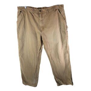 Carhartt Duck Utility Work Pant B11 Vintage USA Union Beige 44x32